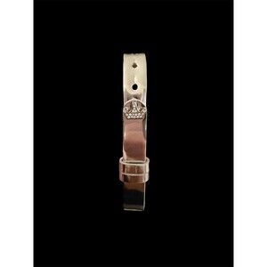 Disney KEEP Collective Mirror Leather Bracelet Princess Crown Crystal Fairytale